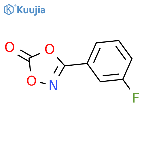 1,4,2-Dioxazol-5-one, 3-(3-fluorophenyl)- structure