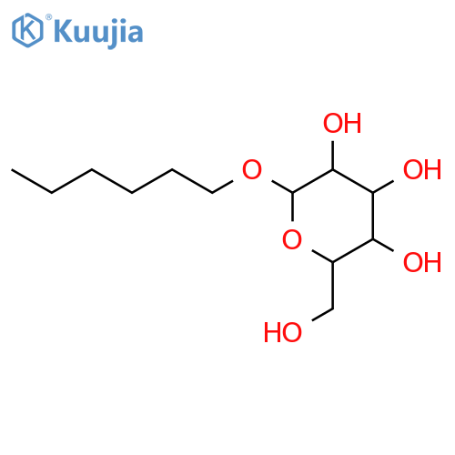 hexyl D-glucoside structure