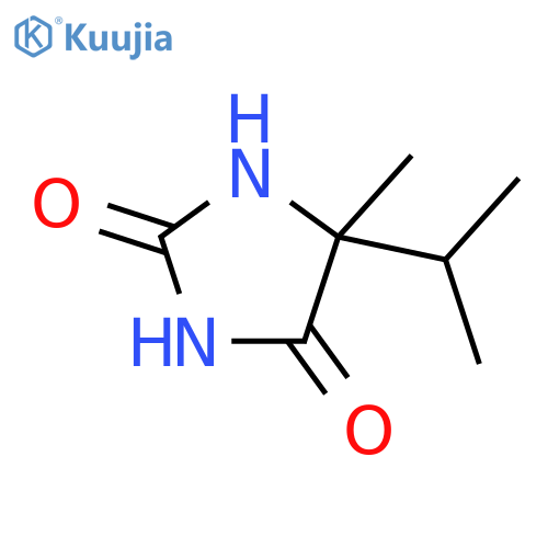 5-Methyl-5-(propan-2-yl)imidazolidine-2,4-dione structure