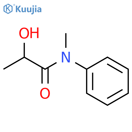 2-hydroxy-n-methyl-n-phenylpropanamide structure