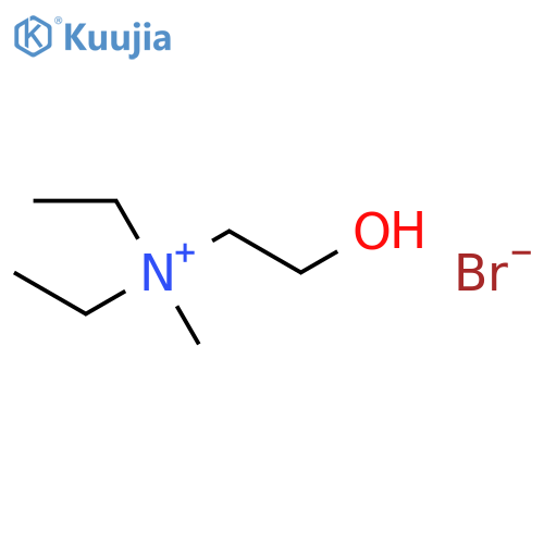 N,N-Diethyl-2-hydroxy-N-methyl-ethanaminium Bromide structure