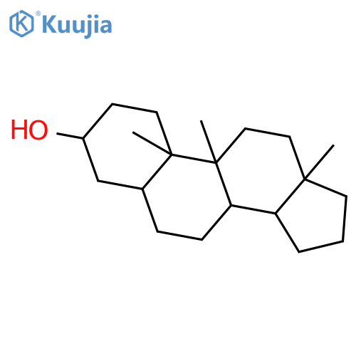 Androstan-3-ol, 9-methyl-, (3beta,5alpha)- structure