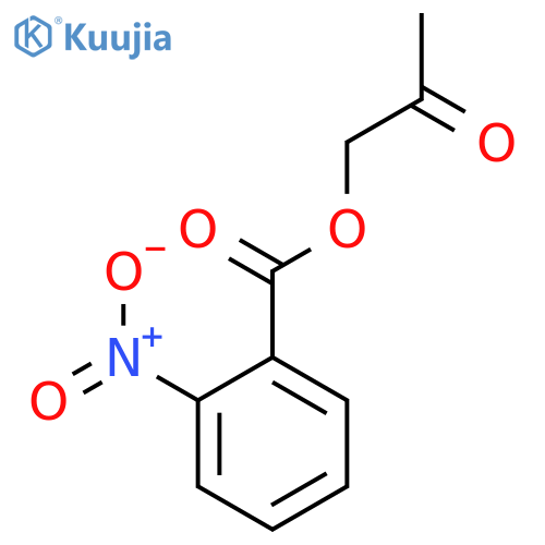 2-Oxopropyl 2-nitrobenzoate structure