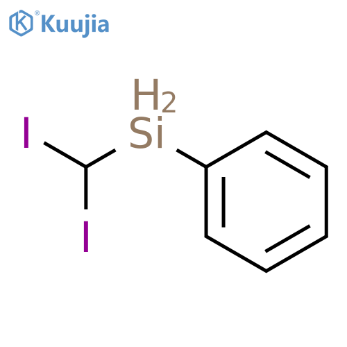 Silane, diiodomethylphenyl- structure