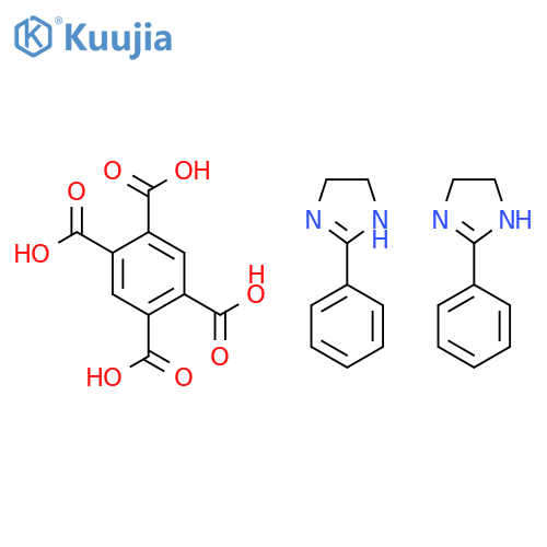 Pyromellitic acid di(2-phenyl-2-imidazoline) salt structure