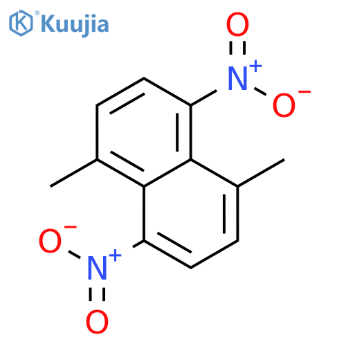 Naphthalene, 1,5-dimethyl-4,8-dinitro- structure