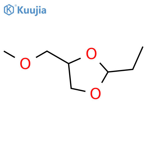 1,3-DIOXOLANE, 2-ETHYL-4-(METHOXYMETHYL)- structure