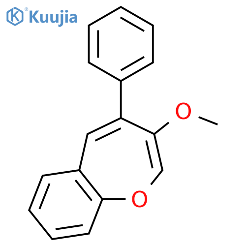 1-BENZOXEPIN, 3-METHOXY-4-PHENYL- structure