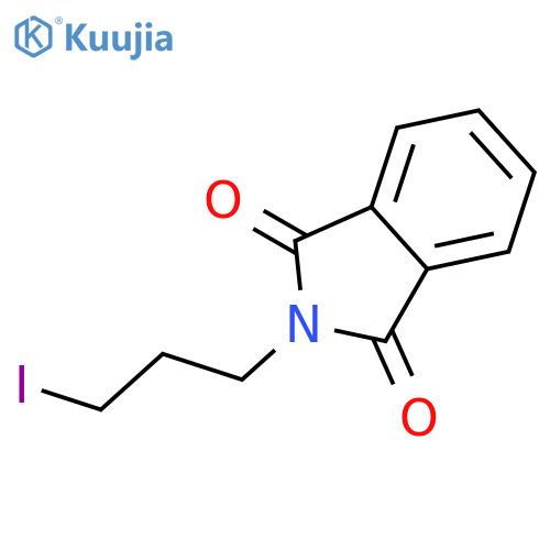 1H-Isoindole-1,3(2H)-dione,2-(3-iodopropyl)- structure