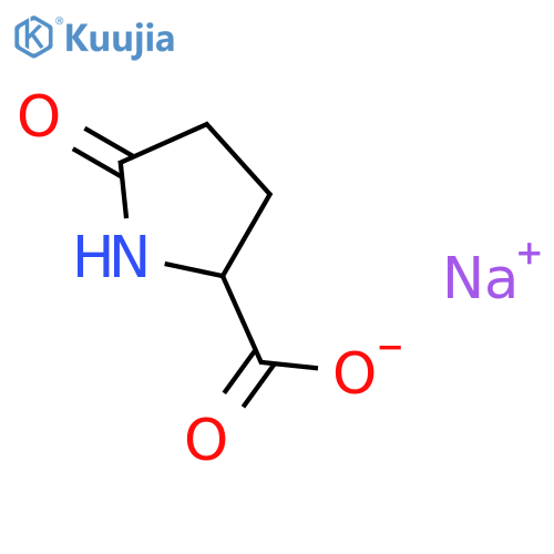 Sodium 5-oxopyrrolidine-2-carboxylate structure