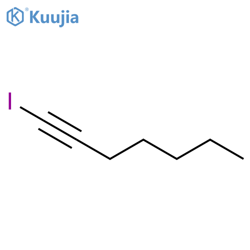 1-Heptyne, 1-iodo- structure