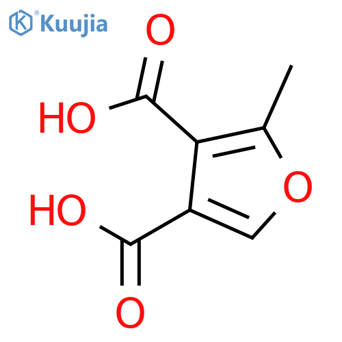2-Methylfuran-3,4-dicarboxylic acid structure