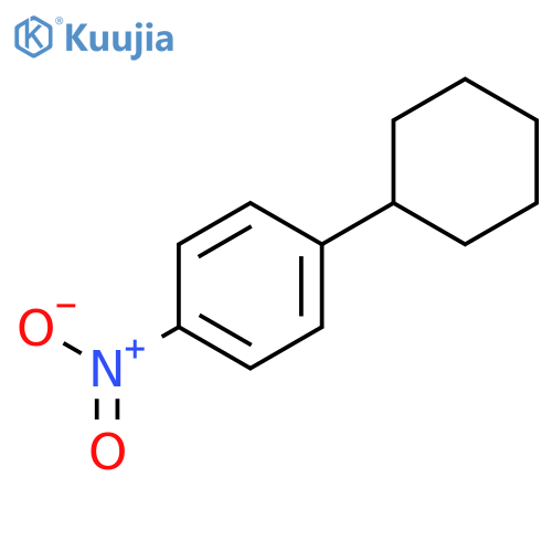 4-Cyclohexyl-1-nitrobenzene structure