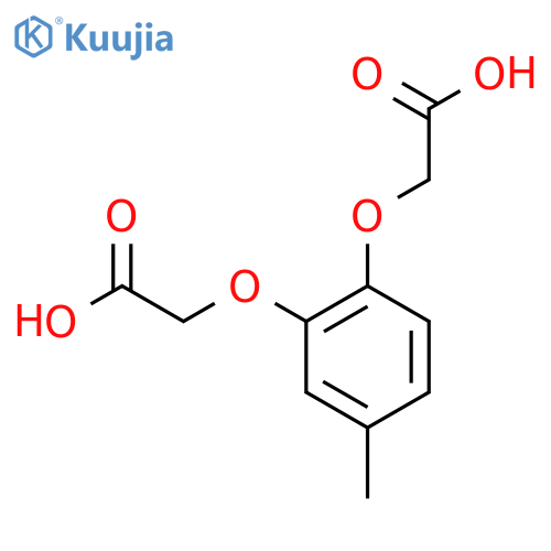 4-Methylcatechol-O,O-diacetic Acid structure