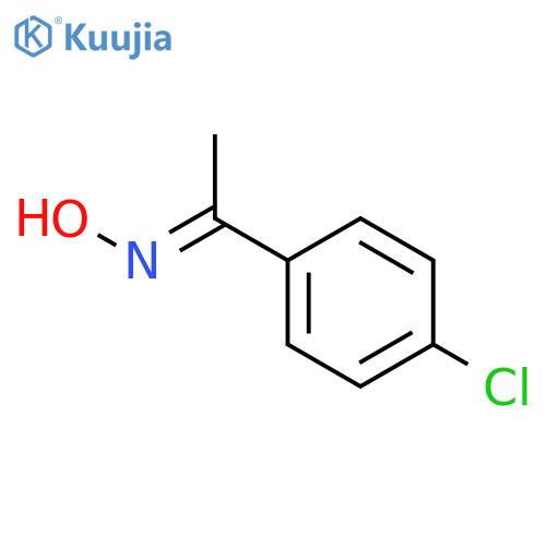 Ethanone, 1-(4-chlorophenyl)-, oxime, (1E)- structure