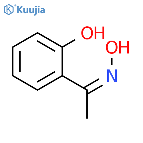 2-[1-(hydroxyimino)ethyl]phenol structure