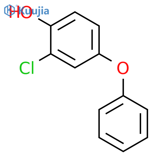 Phenol, 2-chloro-4-phenoxy- structure