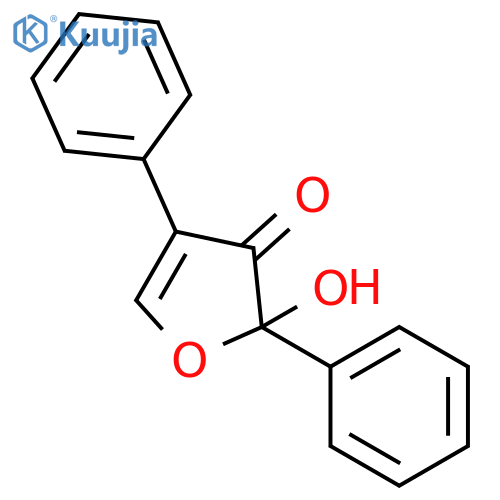 3(2H)-Furanone, 2-hydroxy-2,4-diphenyl- structure