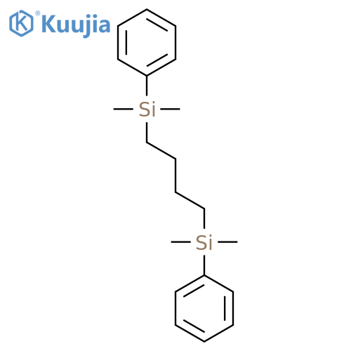 Silane, 1,4-butanediylbis[dimethylphenyl- structure