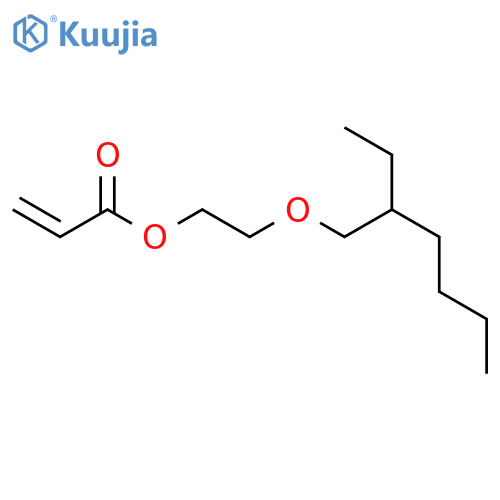 2-Propenoic acid,2-[(2-ethylhexyl)oxy]ethyl ester structure