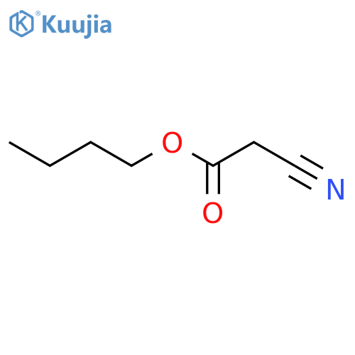 butyl 2-cyanoacetate structure