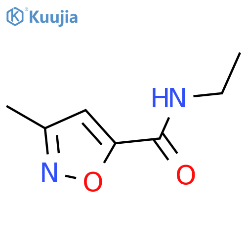 5-Isoxazolecarboxamide,N-ethyl-3-methyl-(9CI) structure
