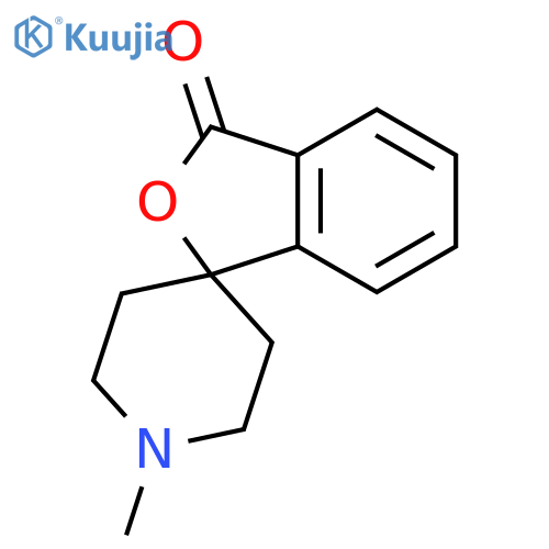 SPIRO[ISOBENZOFURAN-1(3H),4'-PIPERIDIN]-3-ONE, 1'-METHYL- structure