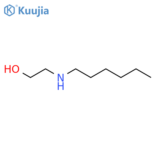 2-(hexylamino)ethan-1-ol structure
