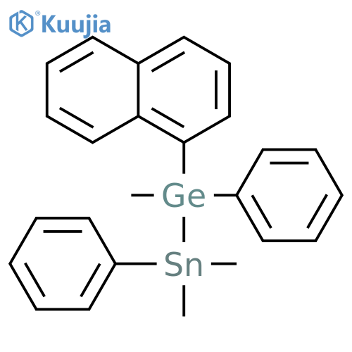 Germane,(dimethylphenylstannyl)methyl-1-naphthalenylphenyl- structure