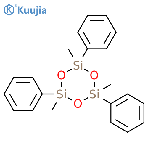 1,3,5-Trimethyl-1,3,5-triphenylcyclotrisiloxane (Cis & Trans Isomers Mixture) structure