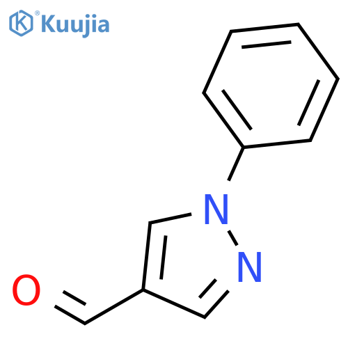 1-Phenyl-1H-pyrazole-4-carbaldehyde structure