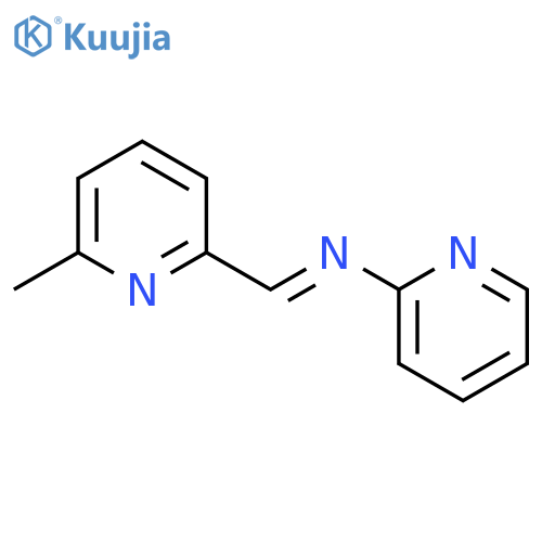 2-Pyridinamine, N-[(6-methyl-2-pyridinyl)methylene]- structure