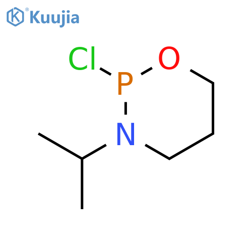 2H-1,3,2-Oxazaphosphorine, 2-chlorotetrahydro-3-(1-methylethyl)- structure
