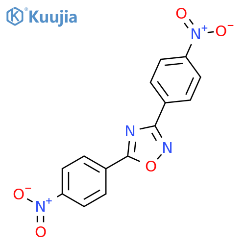 1,2,4-Oxadiazole, 3,5-bis(4-nitrophenyl)- structure