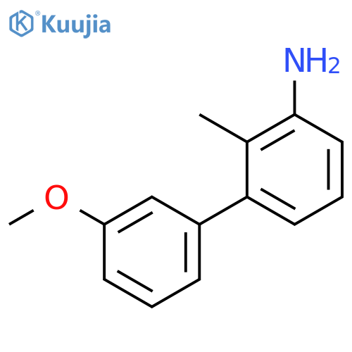 [1,1'-BIPHENYL]-3-AMINE, 3'-METHOXY-2-METHYL- structure