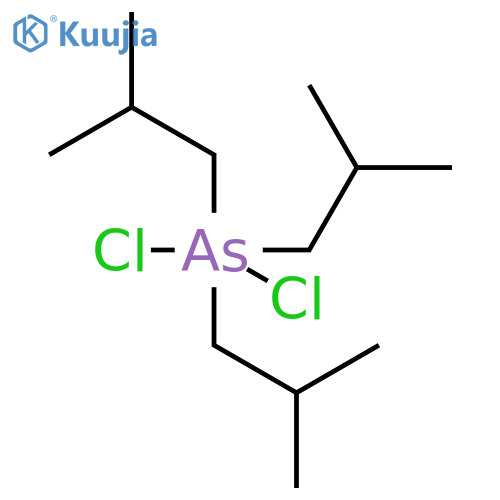 Arsorane, dichlorotris(2-methylpropyl)- structure