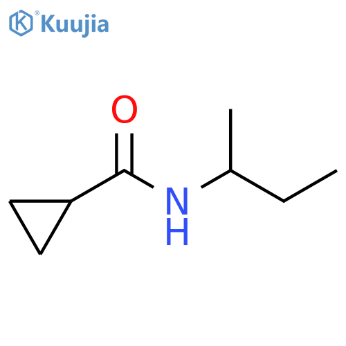 N-sec-butylcyclopropanecarboxamide structure