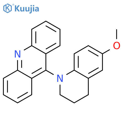 Acridine, 9-(3,4-dihydro-6-methoxy-1(2H)-quinolinyl)- structure