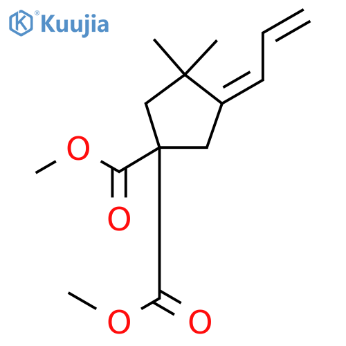 DIMETHYL 1,3-DIMETHYLCYCLOPENTANE-1,3-DICARBOXYLATE structure