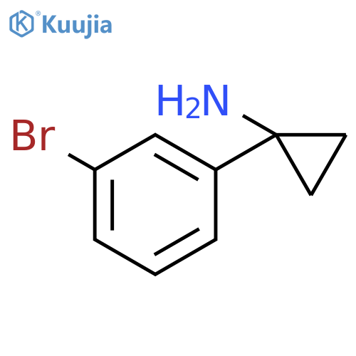 1-(3-Bromophenyl)cyclopropanamine structure