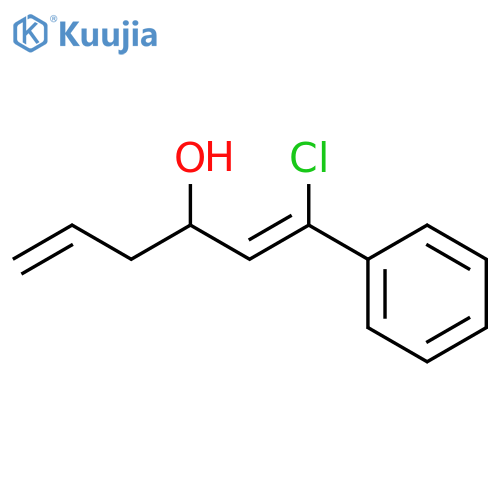 1,5-HEXADIEN-3-OL, 1-CHLORO-1-PHENYL- structure