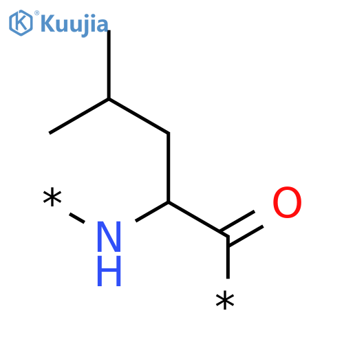 Poly[imino[1-(2-methylpropyl)-2-oxo-1,2-ethanediyl]] structure