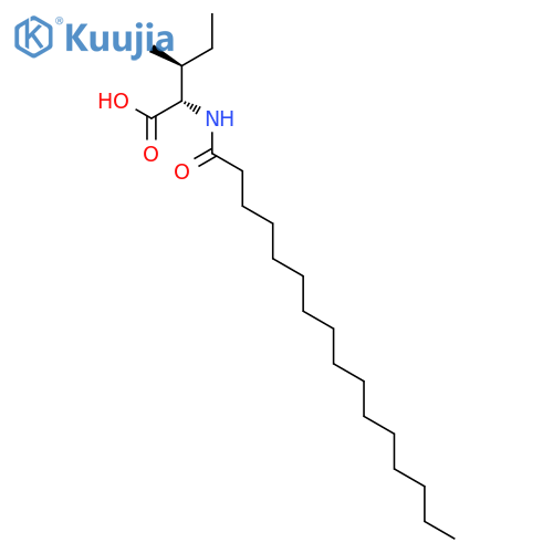 Palmitoyl Isoleucine structure