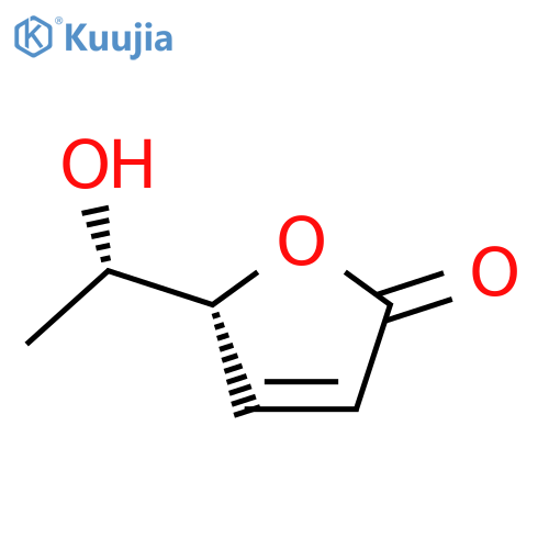 (4R,5S)-5-hydroxy-2-hexen-4-olide structure