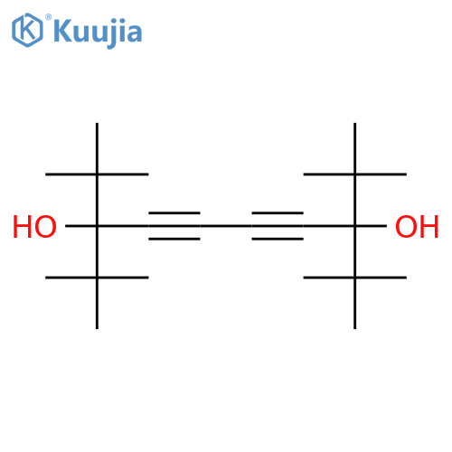 4,6-DECADIYNE-3,8-DIOL, 3,8-BIS(1,1-DIMETHYLETHYL)-2,2,9,9-TETRAMETHYL- structure