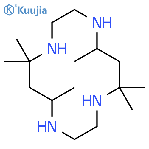 1,4,8,11-Tetraazacyclotetradecane,5,5,7,12,12,14-hexamethyl- structure