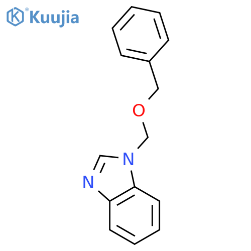 1H-Benzimidazole, 1-[(phenylmethoxy)methyl]- structure