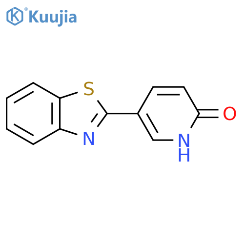 5-(1,3-Benzothiazol-2-yl)-2-pyridinol structure