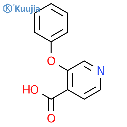 3-Phenoxypyridine-4-carboxylic Acid structure