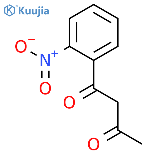 1-(2-nitrophenyl)butane-1,3-dione structure
